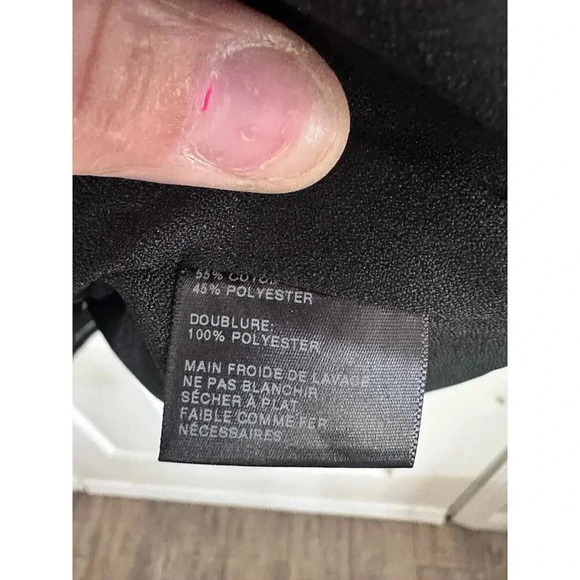 Moon River Women's Black and White Crew Neck Striped Tunic Dress Size Small - Picture 3 of 6